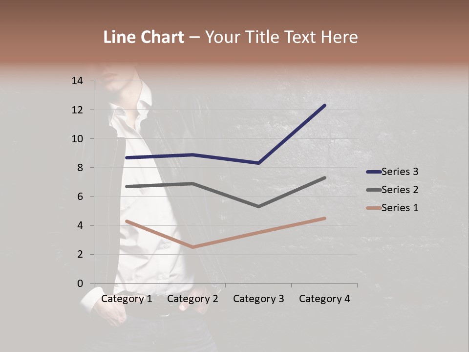 Leather Jackets India PowerPoint Template