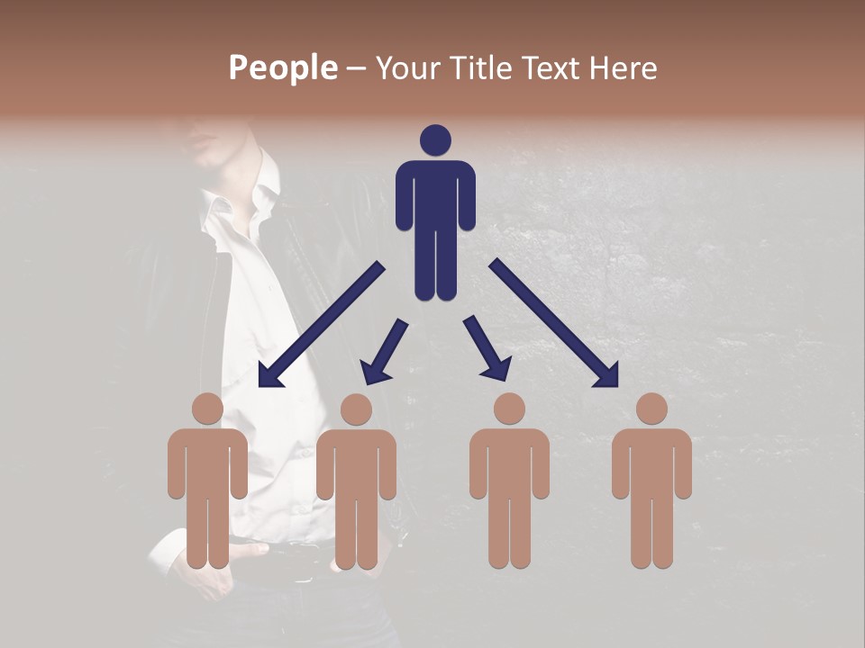 Leather Jackets India PowerPoint Template