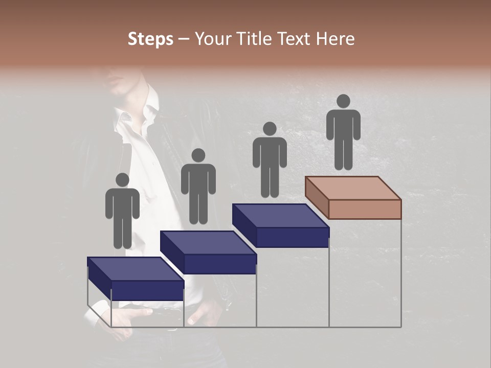 Leather Jackets India PowerPoint Template