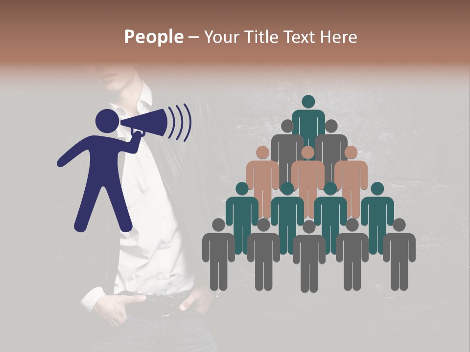 Leather Jackets India PowerPoint Template