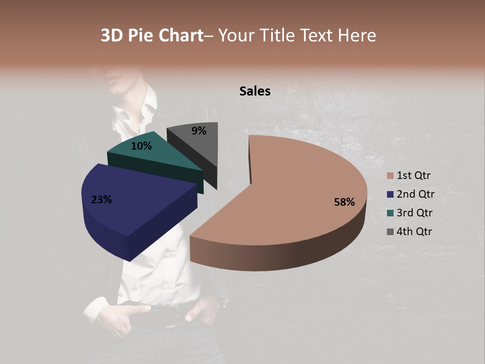 Leather Jackets India PowerPoint Template