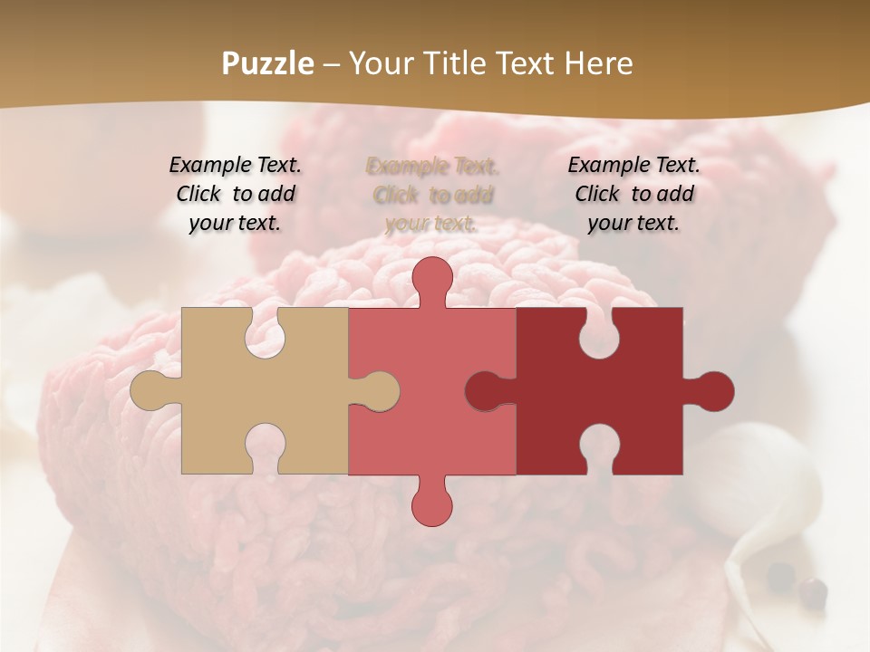 Minced Meat PowerPoint Template