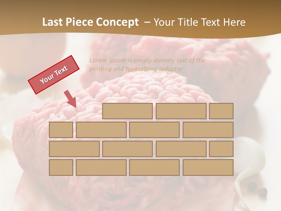 Minced Meat PowerPoint Template