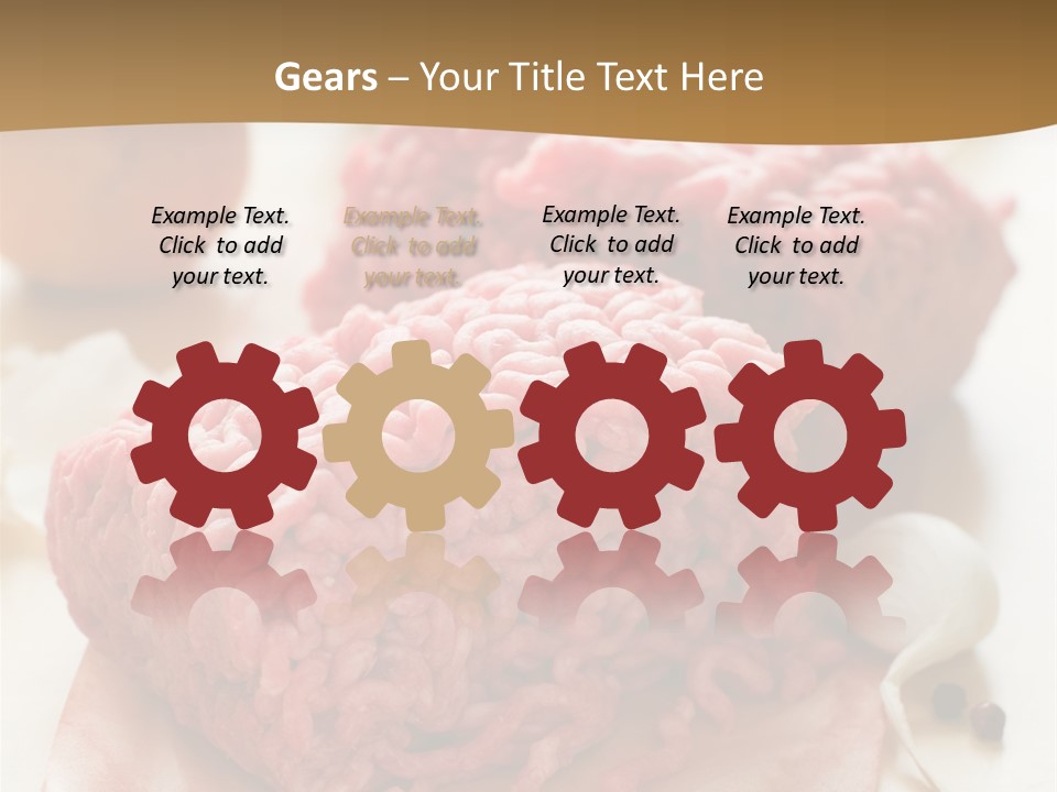 Minced Meat PowerPoint Template