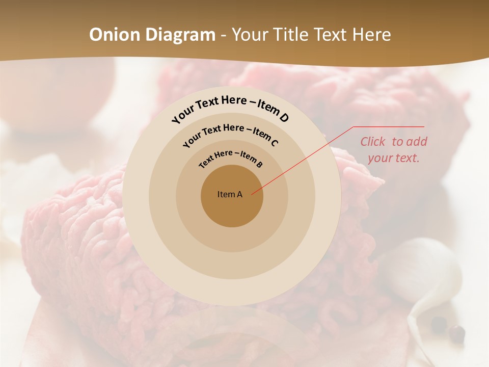 Minced Meat PowerPoint Template