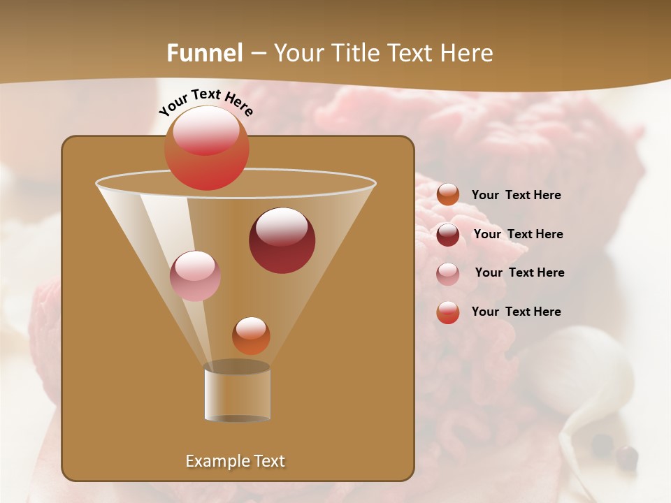 Minced Meat PowerPoint Template
