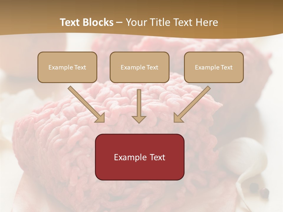 Minced Meat PowerPoint Template