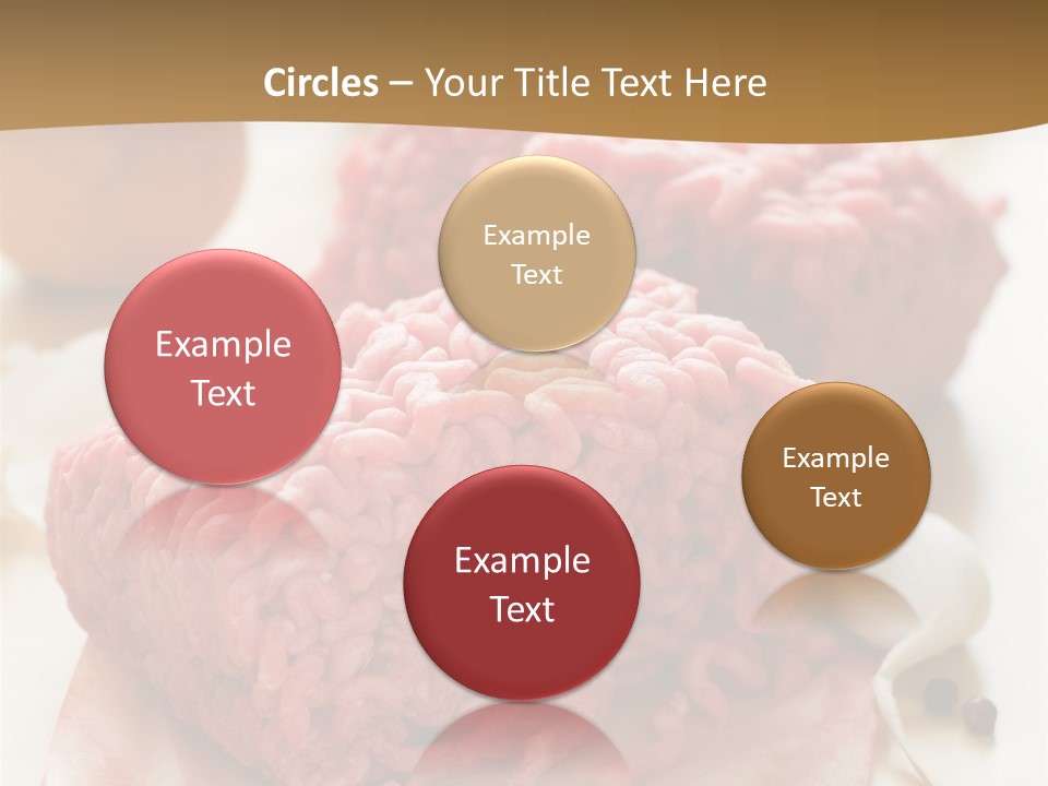 Minced Meat PowerPoint Template