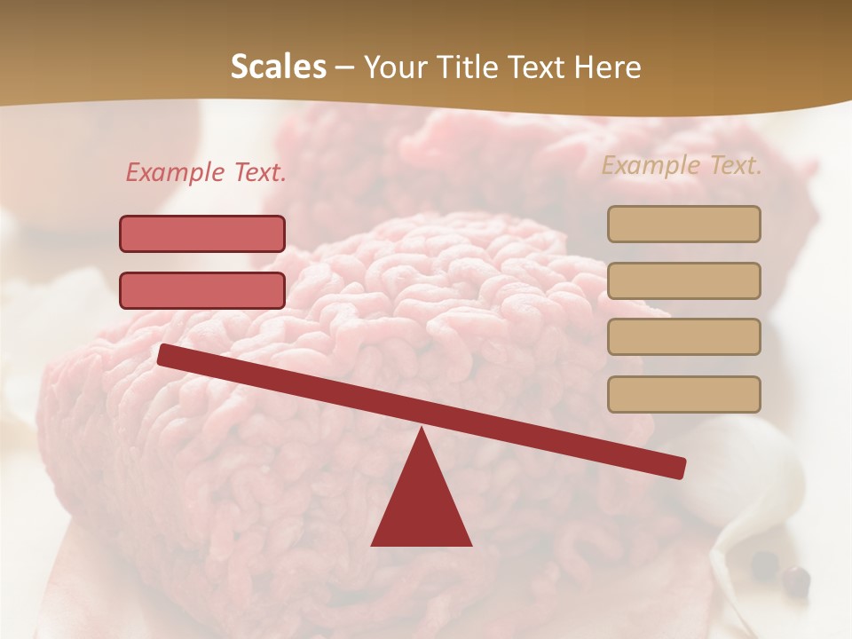 Minced Meat PowerPoint Template