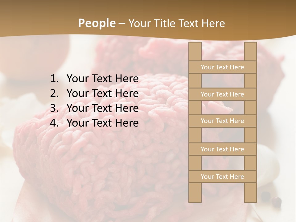 Minced Meat PowerPoint Template