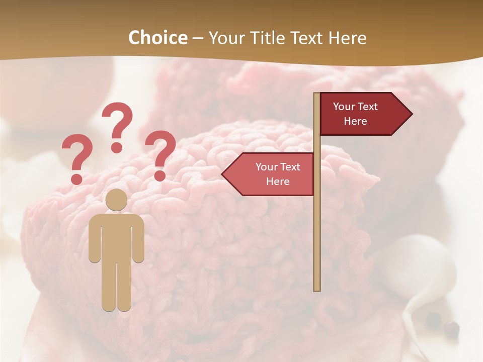 Minced Meat PowerPoint Template