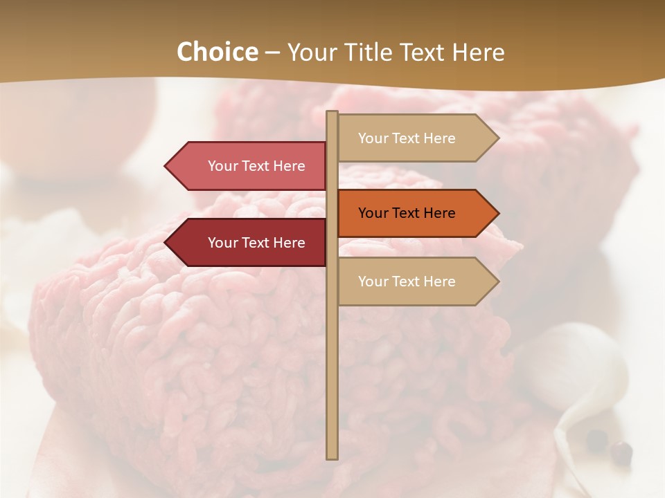 Minced Meat PowerPoint Template