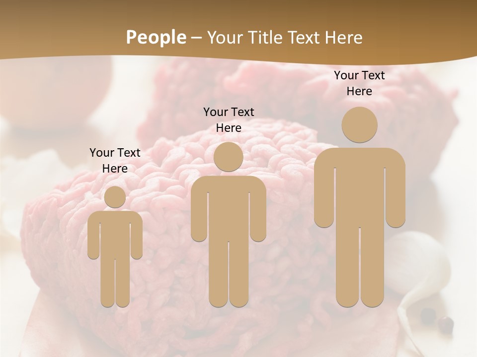 Minced Meat PowerPoint Template