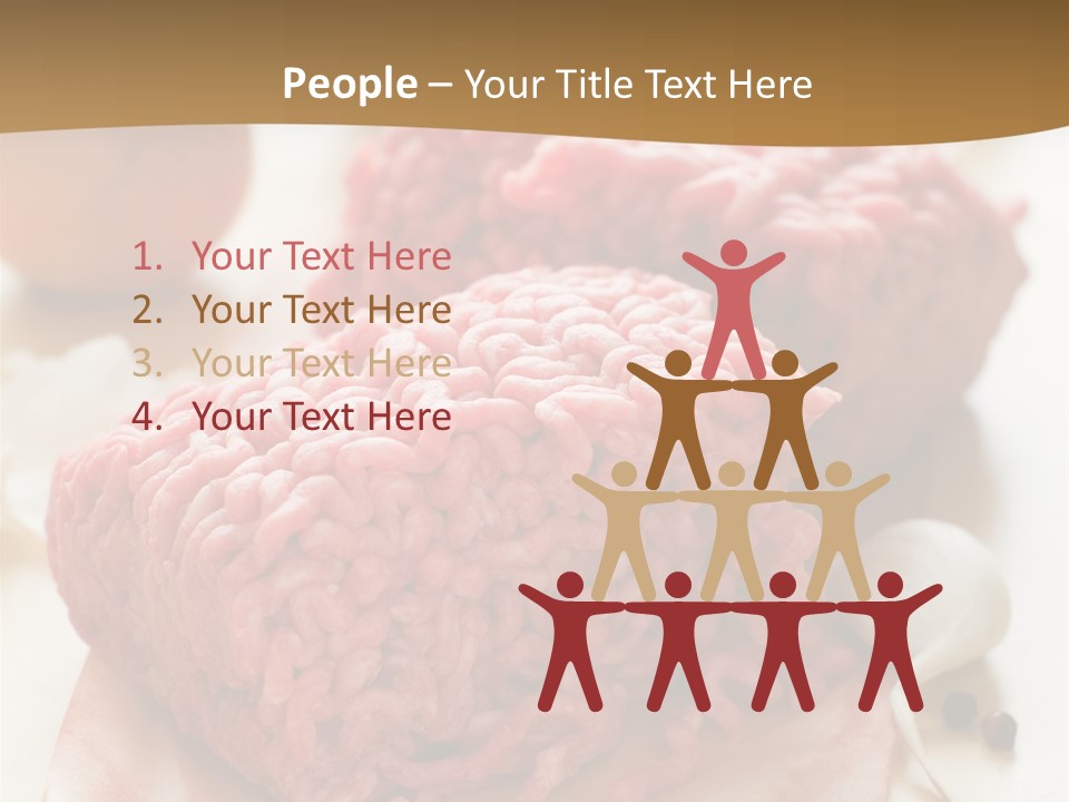 Minced Meat PowerPoint Template