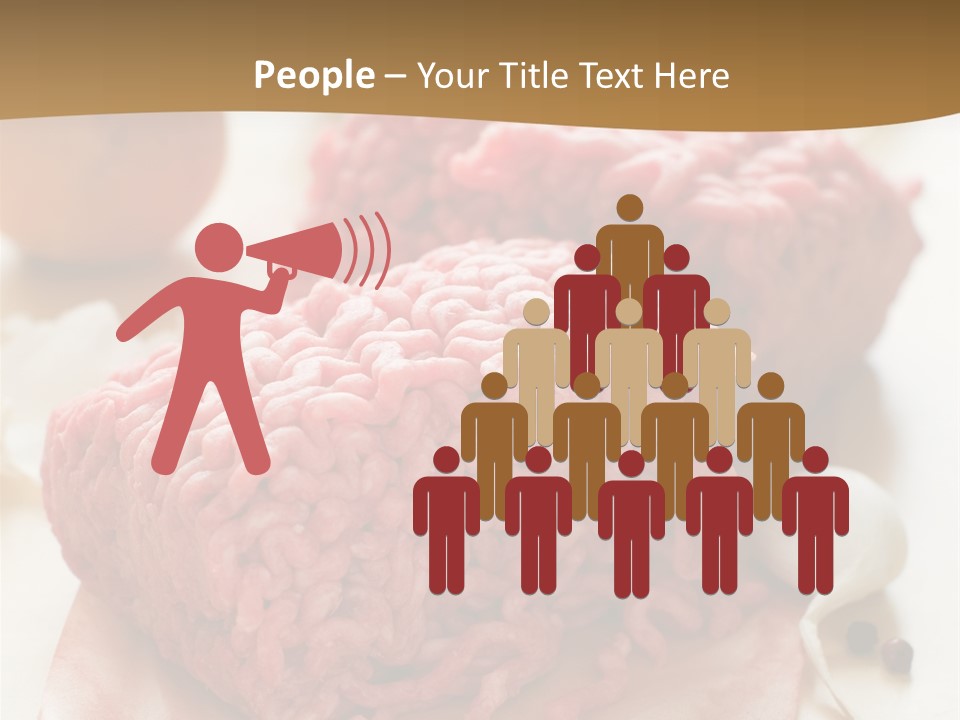Minced Meat PowerPoint Template