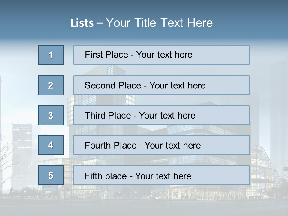 Building Management PowerPoint Template