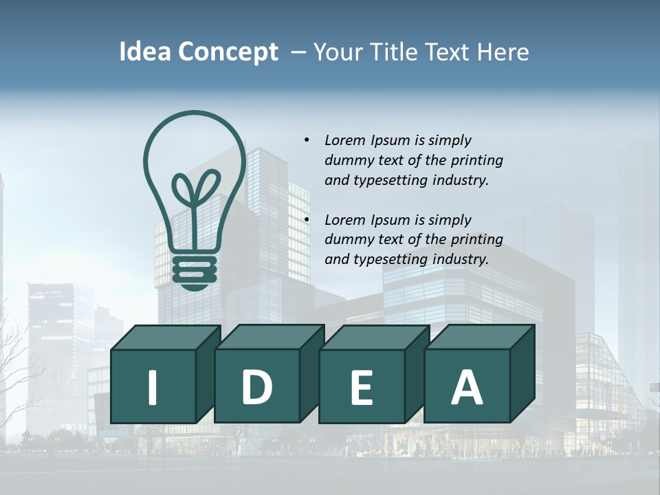 Building Management PowerPoint Template