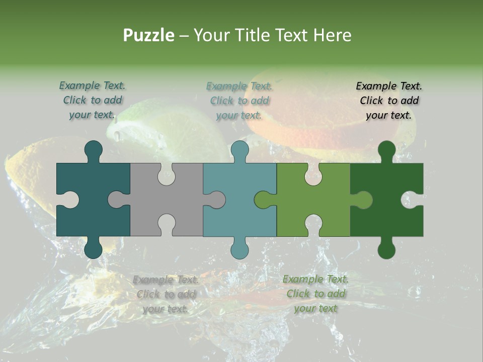 Fruit Splash PowerPoint Template