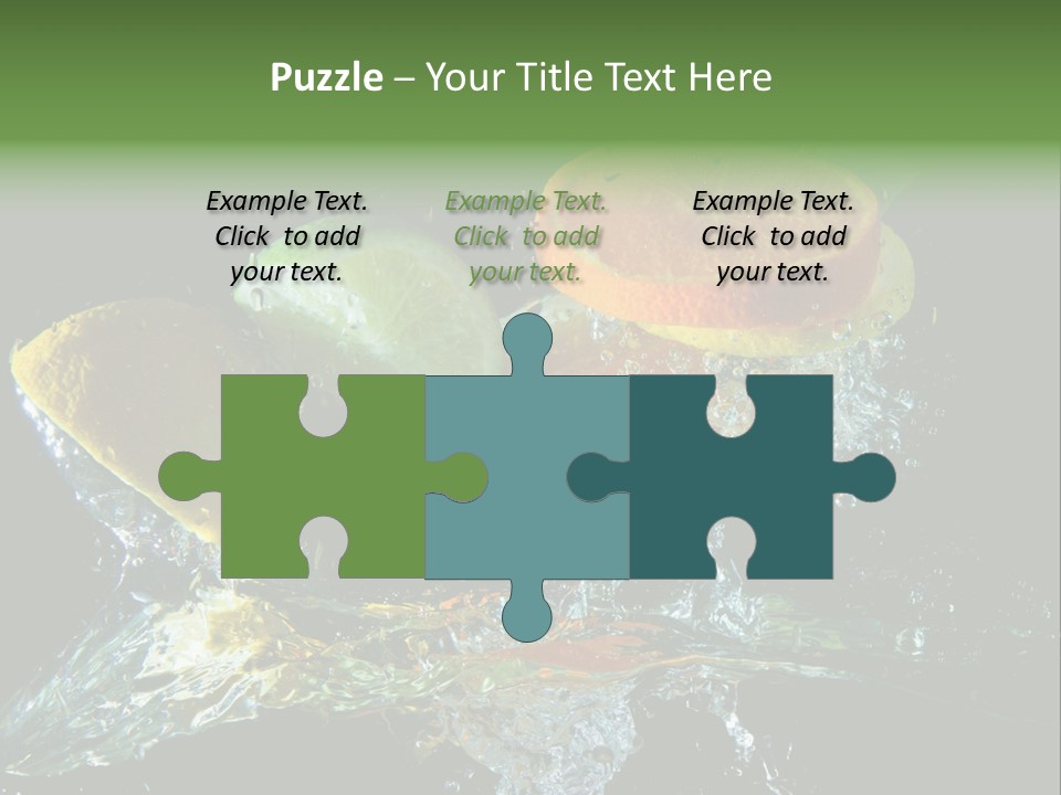 Fruit Splash PowerPoint Template