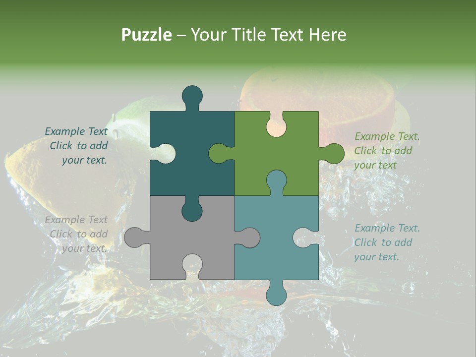 Fruit Splash PowerPoint Template