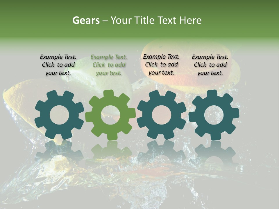 Fruit Splash PowerPoint Template