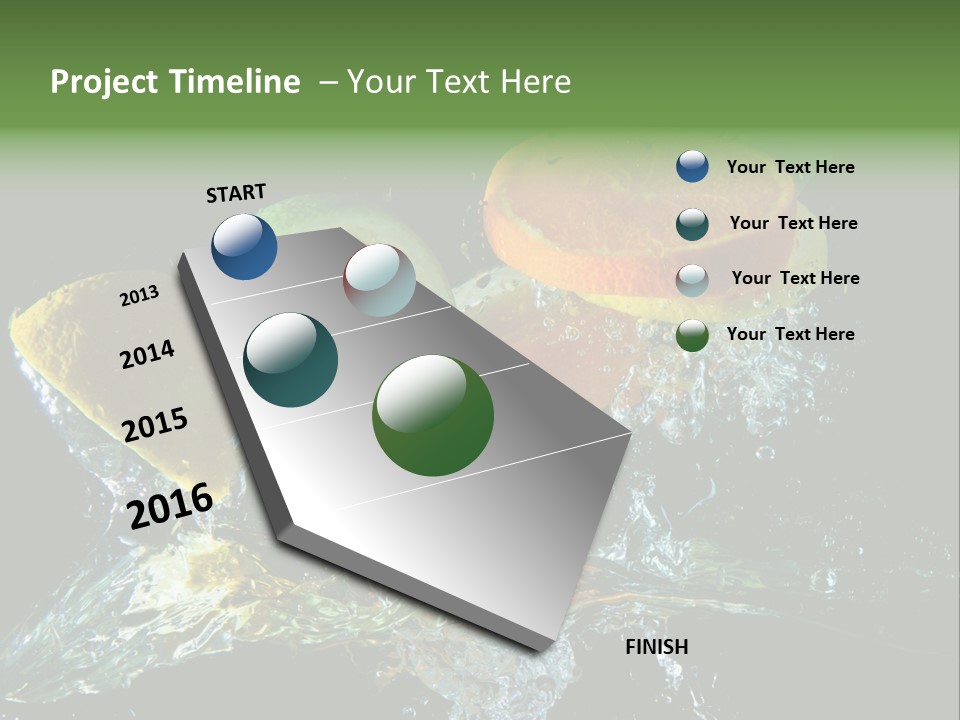 Fruit Splash PowerPoint Template