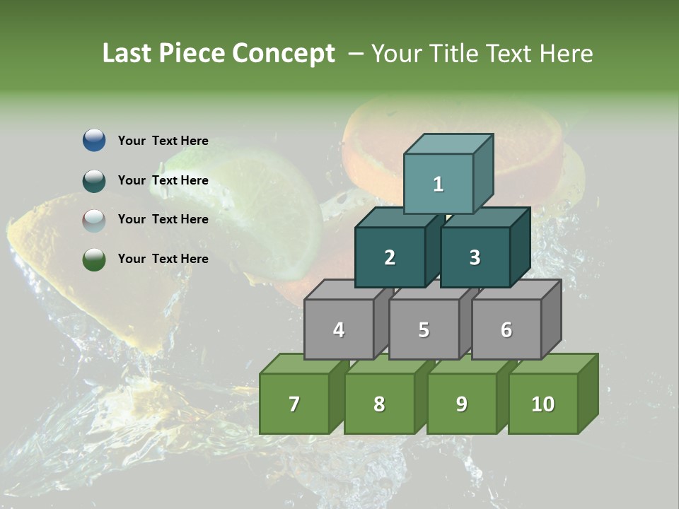Fruit Splash PowerPoint Template