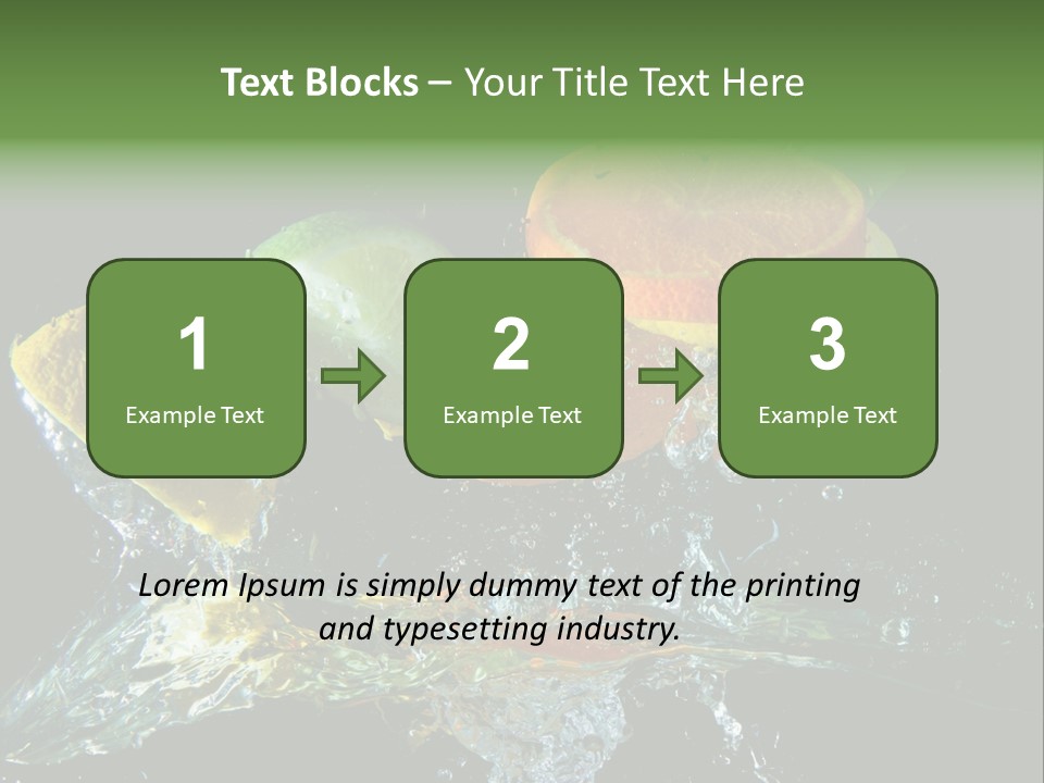 Fruit Splash PowerPoint Template