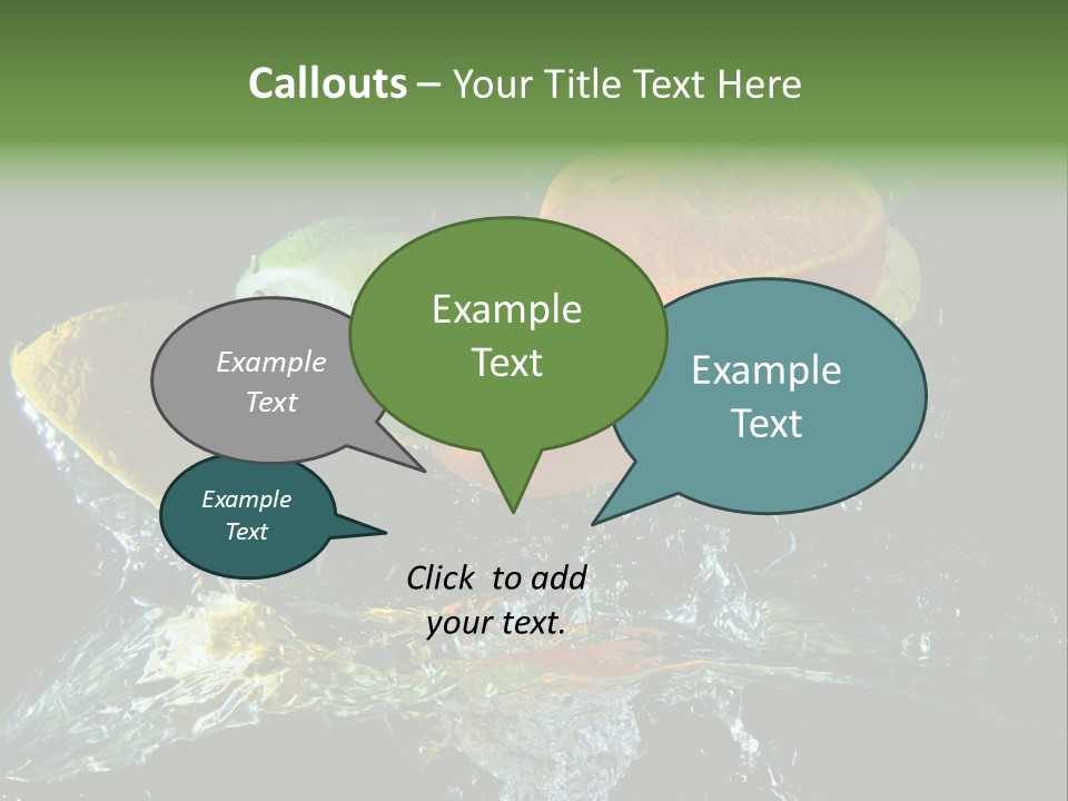 Fruit Splash PowerPoint Template