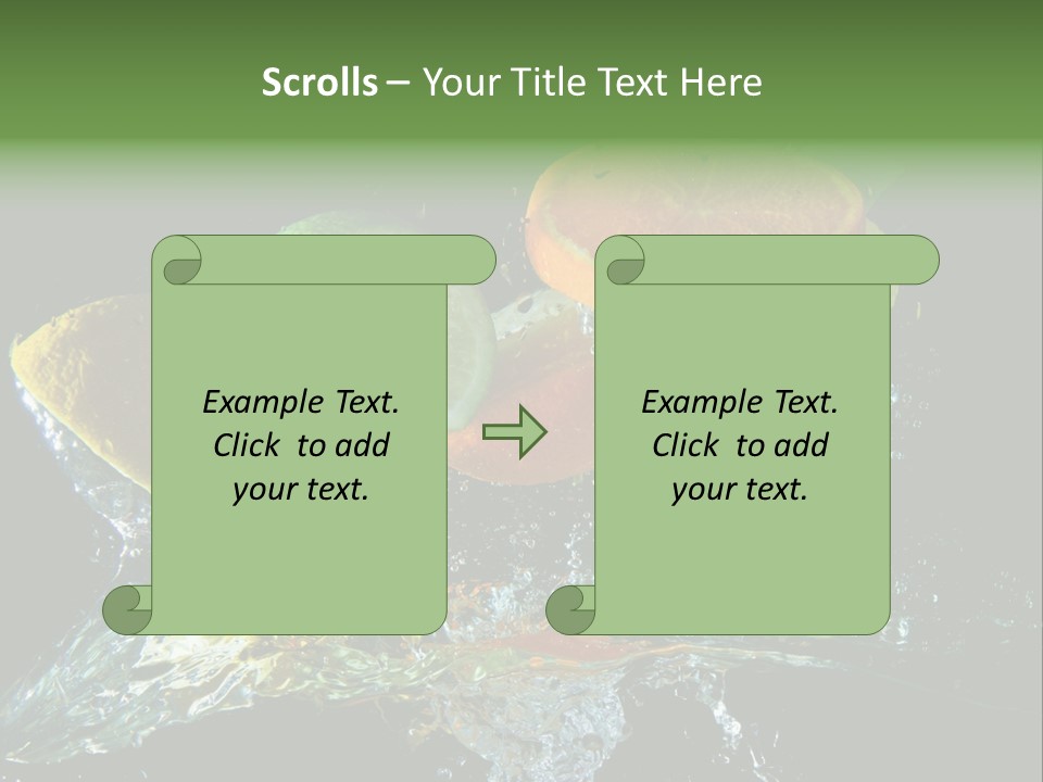 Fruit Splash PowerPoint Template