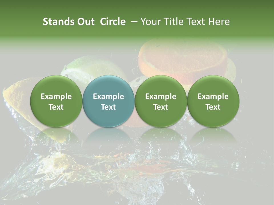 Fruit Splash PowerPoint Template