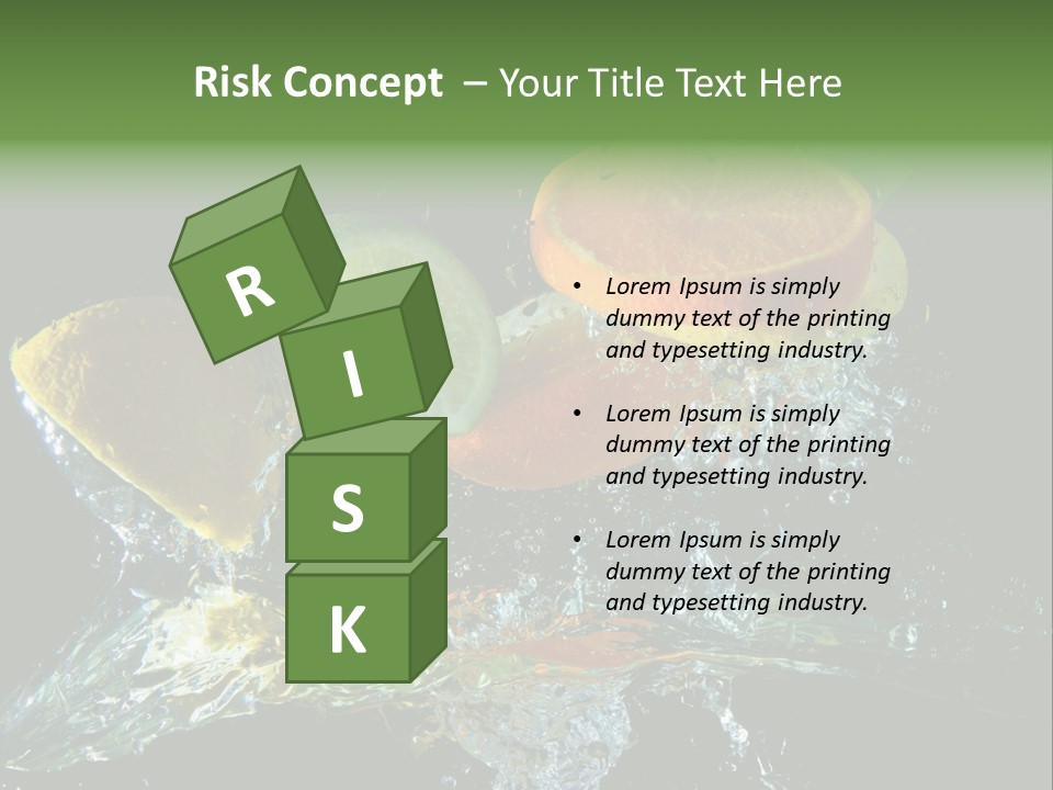 Fruit Splash PowerPoint Template