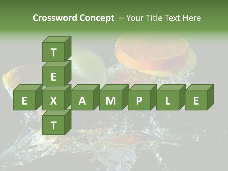 Fruit Splash PowerPoint Template