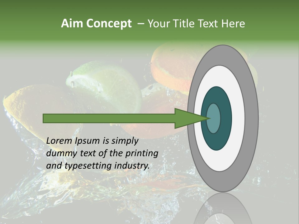 Fruit Splash PowerPoint Template