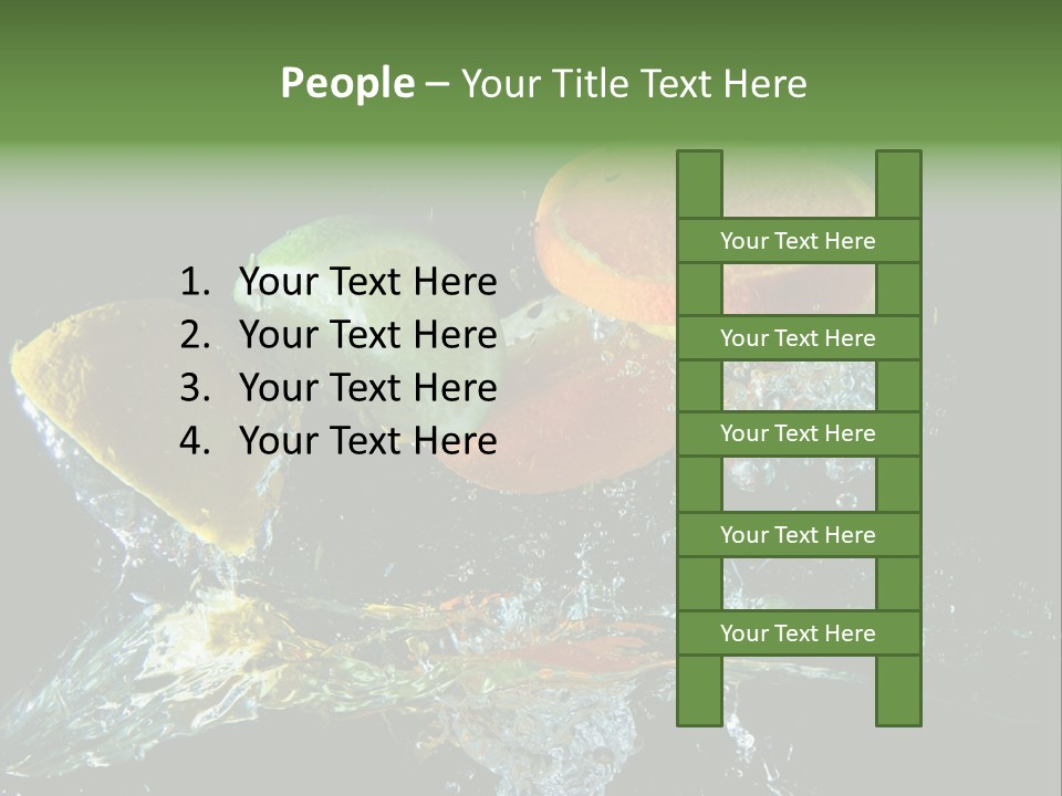 Fruit Splash PowerPoint Template