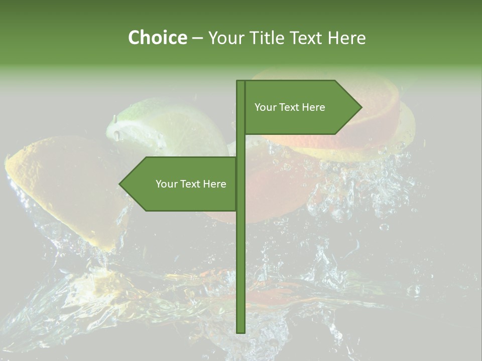 Fruit Splash PowerPoint Template