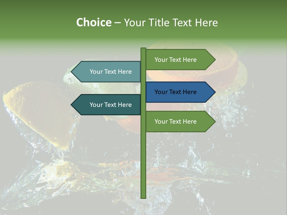 Fruit Splash PowerPoint Template