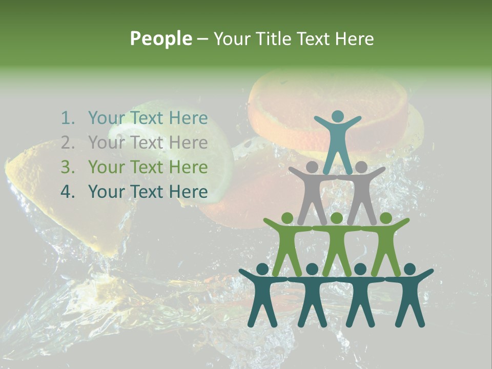 Fruit Splash PowerPoint Template