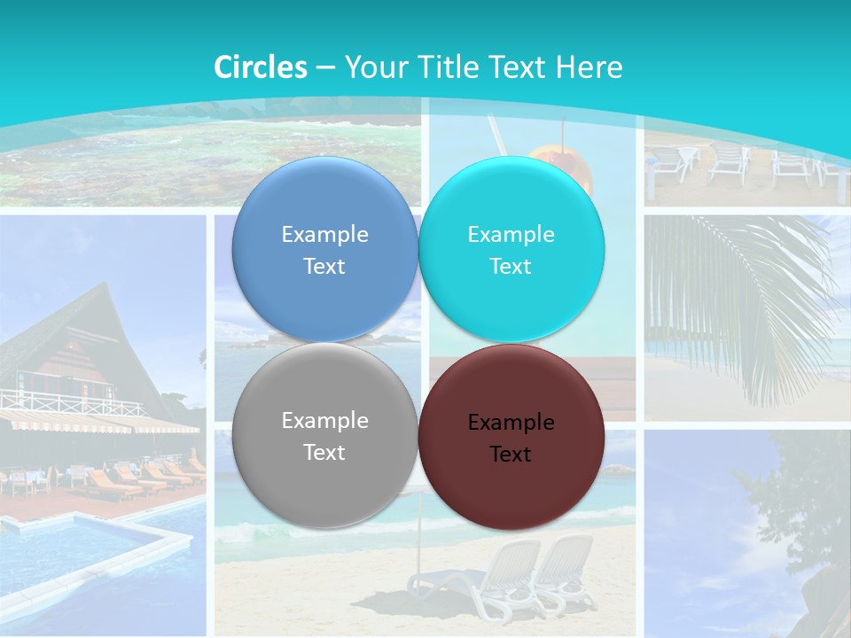 Collage Of Summer PowerPoint Template