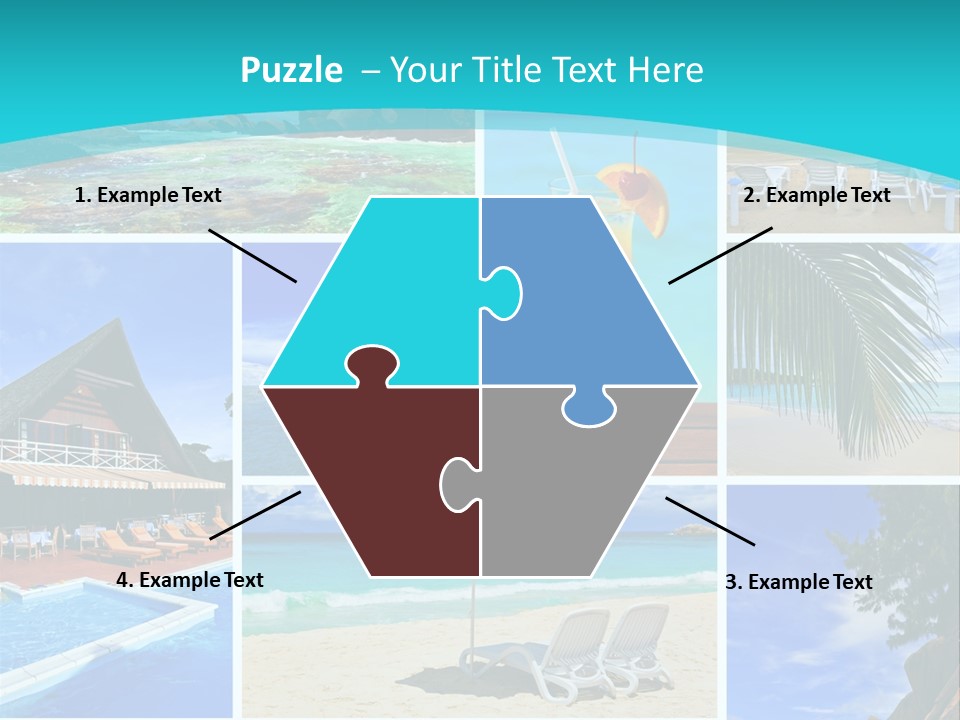 Collage Of Summer PowerPoint Template