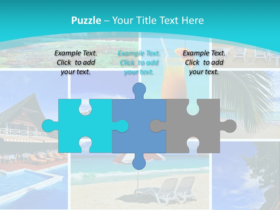 Collage Of Summer PowerPoint Template