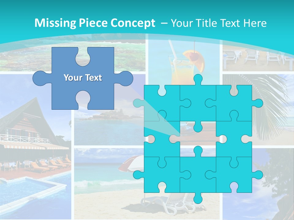 Collage Of Summer PowerPoint Template