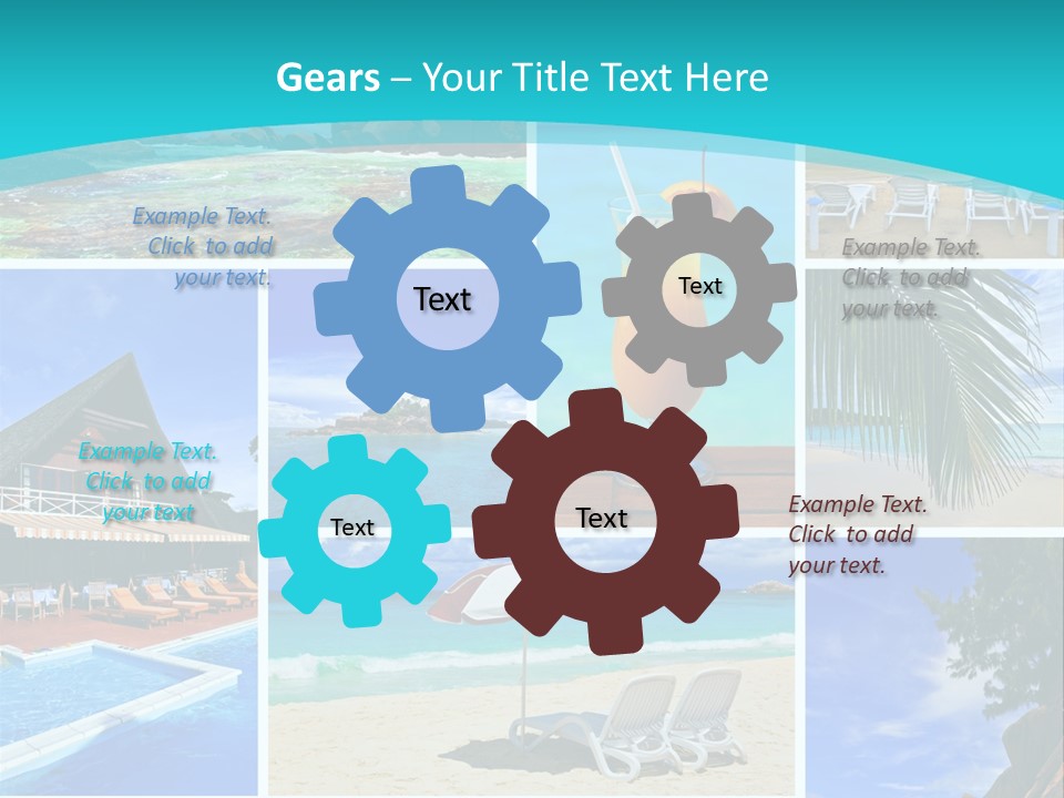 Collage Of Summer PowerPoint Template
