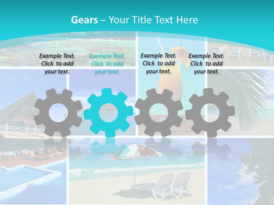 Collage Of Summer PowerPoint Template