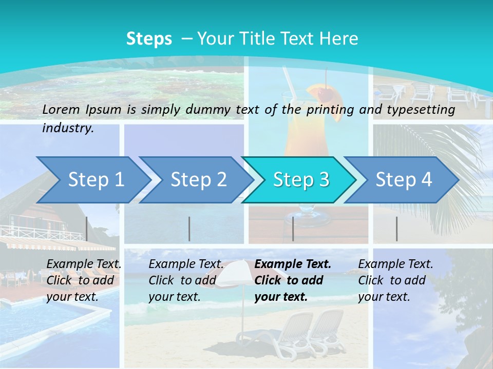 Collage Of Summer PowerPoint Template