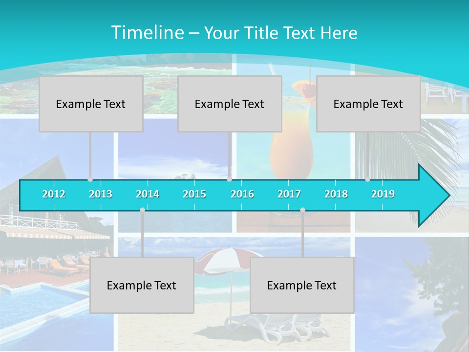 Collage Of Summer PowerPoint Template