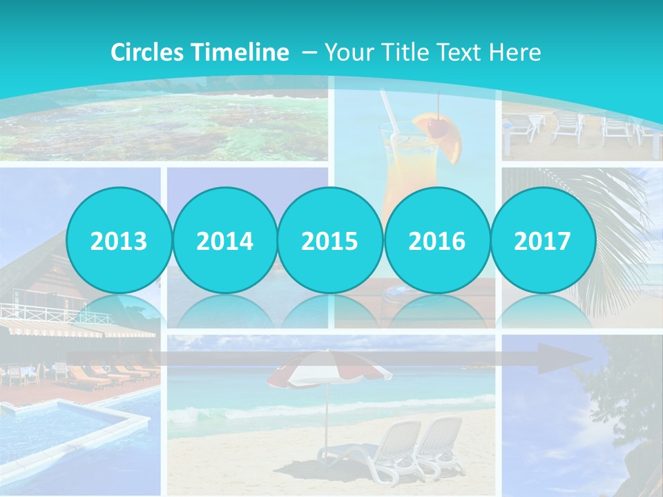 Collage Of Summer PowerPoint Template