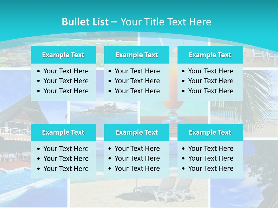 Collage Of Summer PowerPoint Template