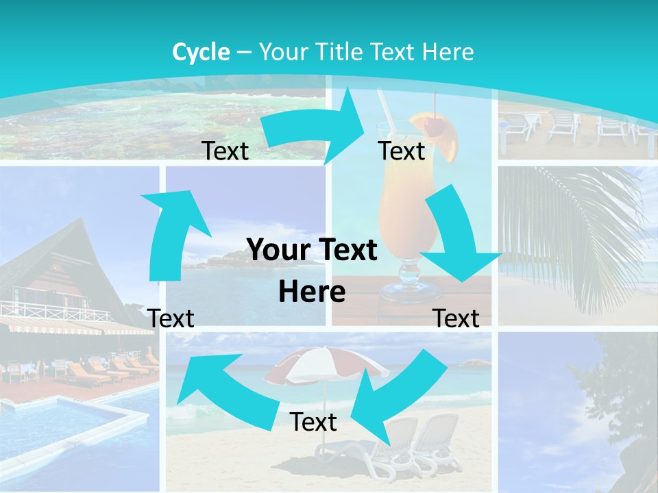 Collage Of Summer PowerPoint Template
