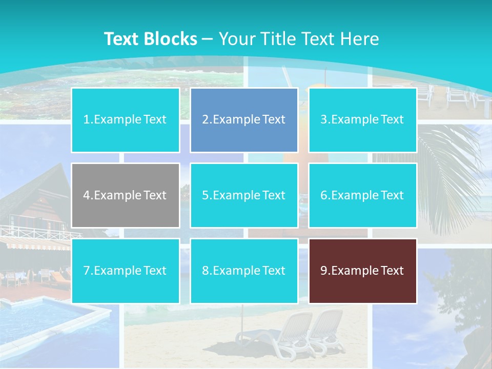 Collage Of Summer PowerPoint Template